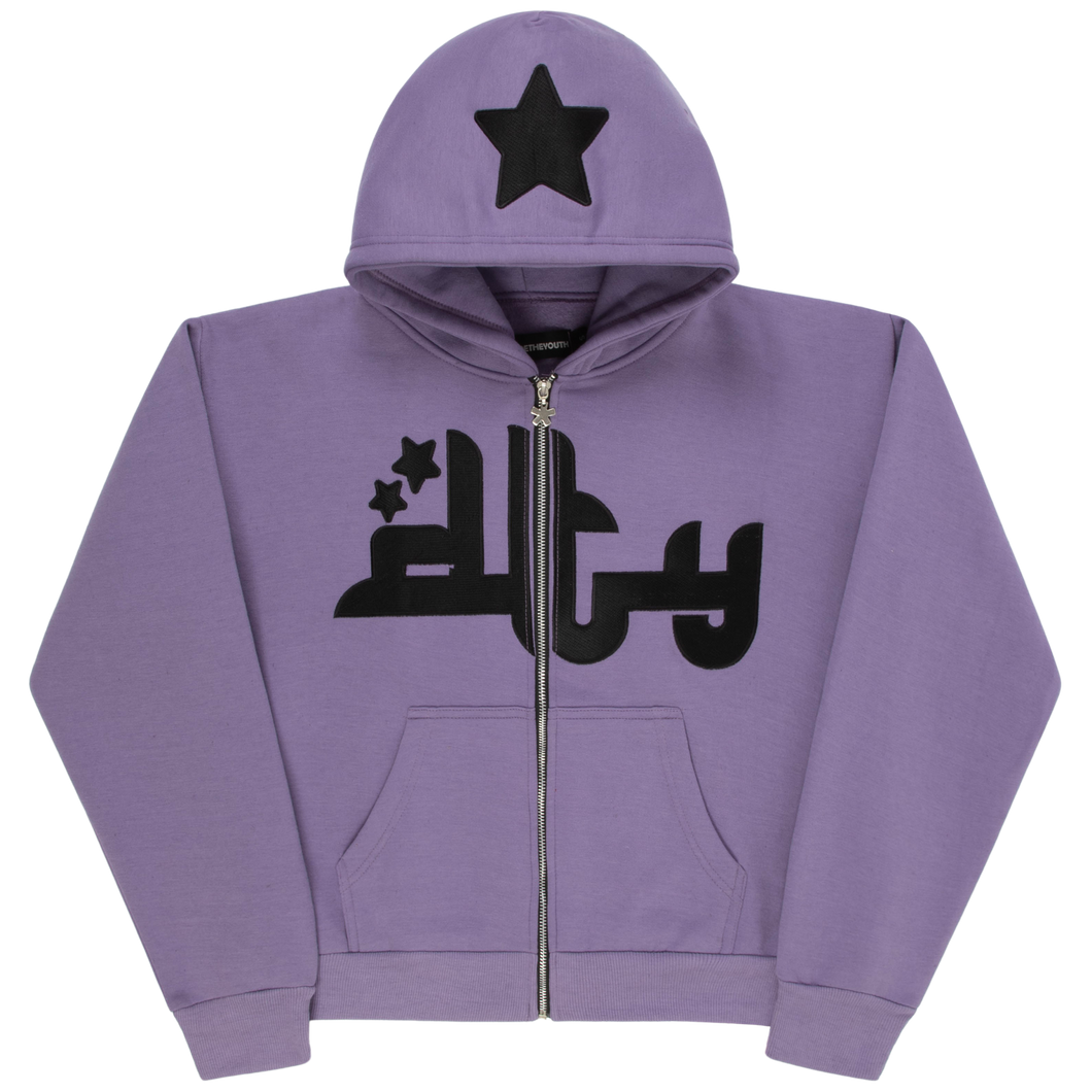 Logo Hoodie (Lavender) – dividetheyouth