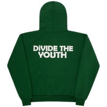 Load image into Gallery viewer, Full Zip Logo Hoodie (Forest Green)
