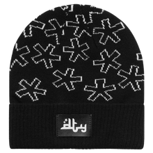 Load image into Gallery viewer, Asterisk Beanie (Black)
