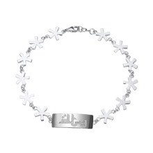 Load image into Gallery viewer, Plated Asterisk Bracelet
